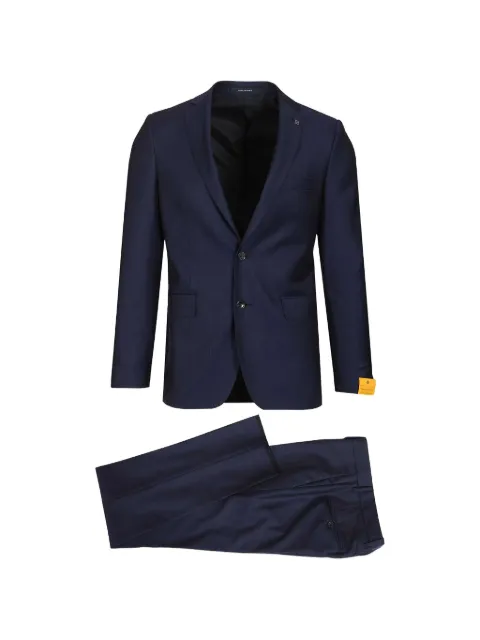 Tagliatore Bruce pinstriped suit Blue 2FBR22B01