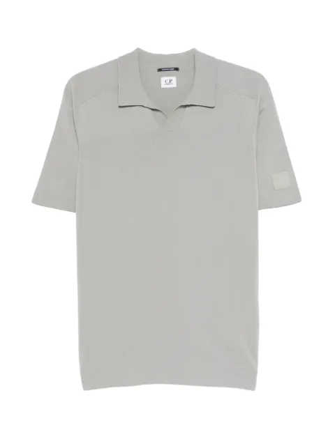 C.P. Company split-neck top Grey 20CLKN033A110578A936
