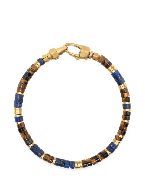 Nialaya Jewelry Earth Royale Heishi stones bracelet Gold MCHCO752