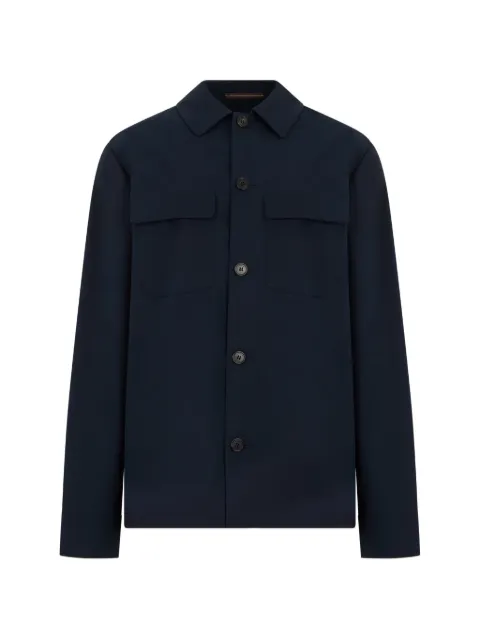 slowear button-up shirt jacket Blue 63I03160306