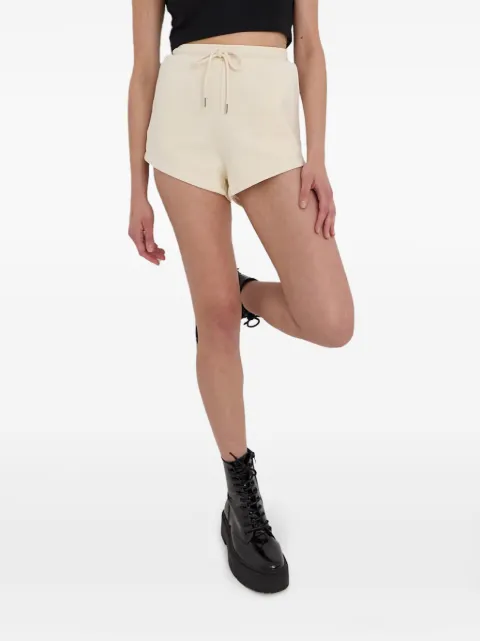 YOUNG POETS drawstring-waist jersey shorts Neutrals 106979