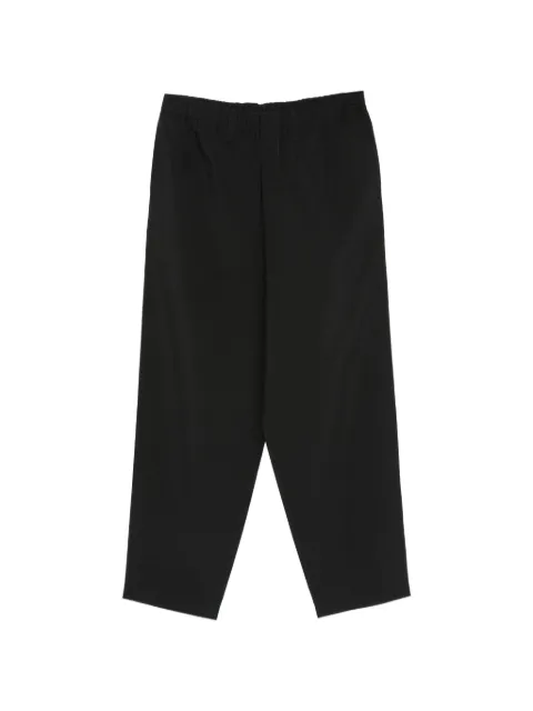 Issey Miyake Men elasticated-waistband trousers Black LA66FF00815