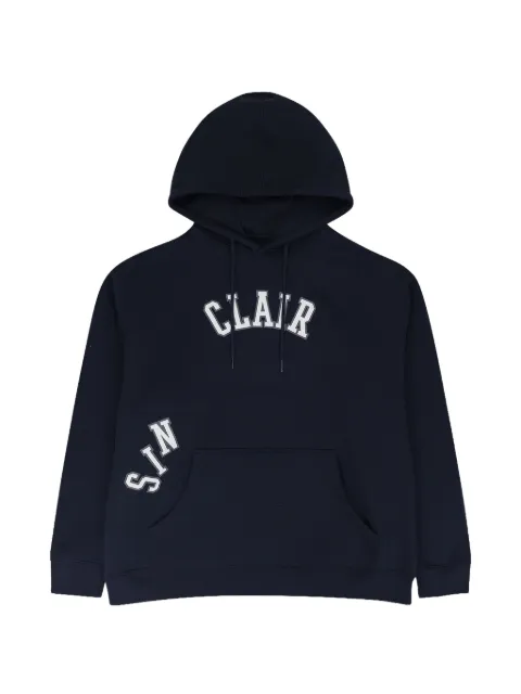 Sinclair Knockoff kangaroo-pocket hoodie Blue SLRXHDS0014