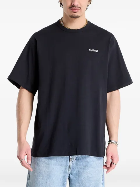 Columbia logo-print T-shirt Black 2155041010