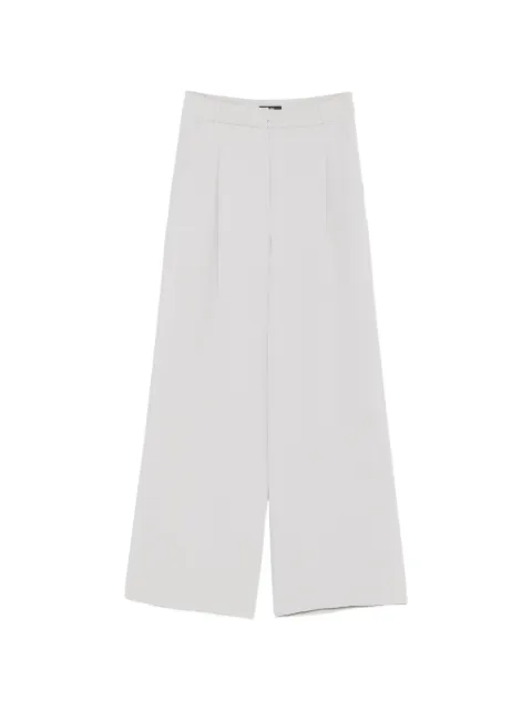 Eleh belt-loops trousers Grey 260091