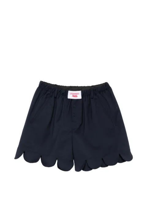 Charles Jeffrey Loverboy scalloped boxer shorts Blue 062030602