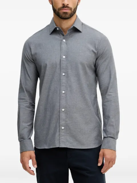 Mos Mosh Marco buttoned long-sleeve shirt Grey 508090