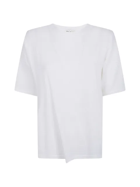 Ma'ry'ya linen T-shirt White YSJ111