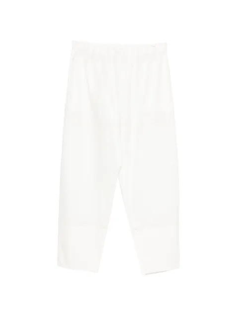 Nackiyé Perfect seam trousers White 1001052