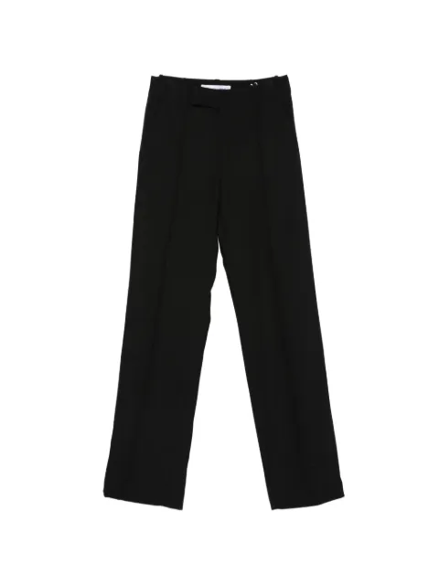 Won Hundred Ena pressed-crease trousers Black 398314306