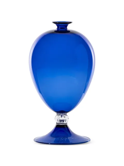 Venini Veronese glass vase Blue FO360001000X0SS