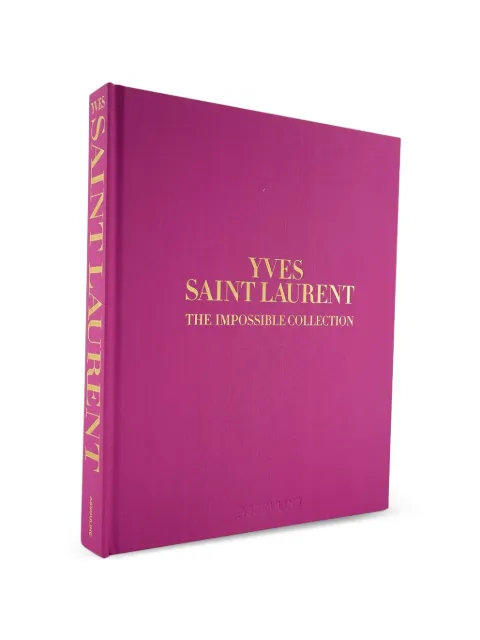 Assouline Yves Saint-Laurent The Impossible Collection book Purple L8813