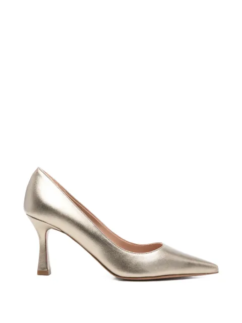 Festa Milano Kate pointed leather pumps Gold KATE