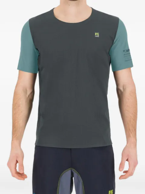 KARPOS Ledro colourblock crew neck T-shirt Grey 2531112