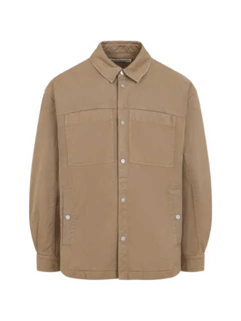MORDECAI flap pocket stripe back shirt Neutrals 26E96MRU12