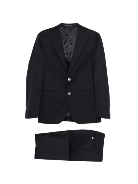 Cenere GB buttoned suit Blue GA86JK00032325