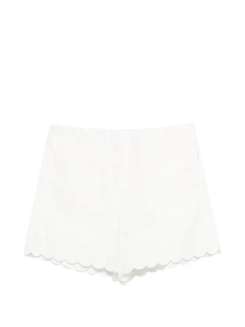 Low Classic scalloped shorts White LW265PT10WHWHITE