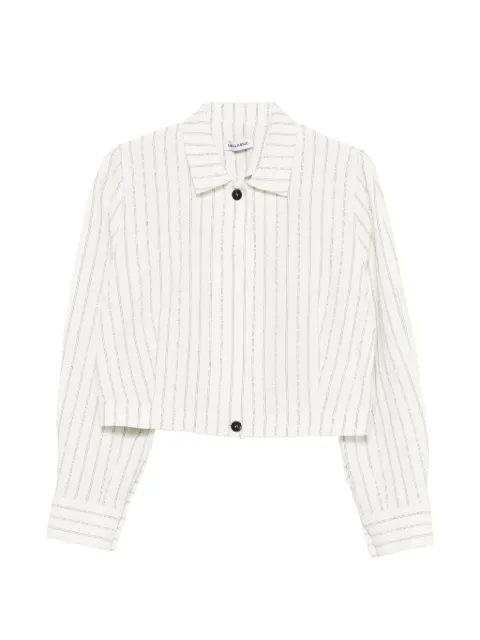 Low Classic striped jacket White LW265SH02STSTRIPE