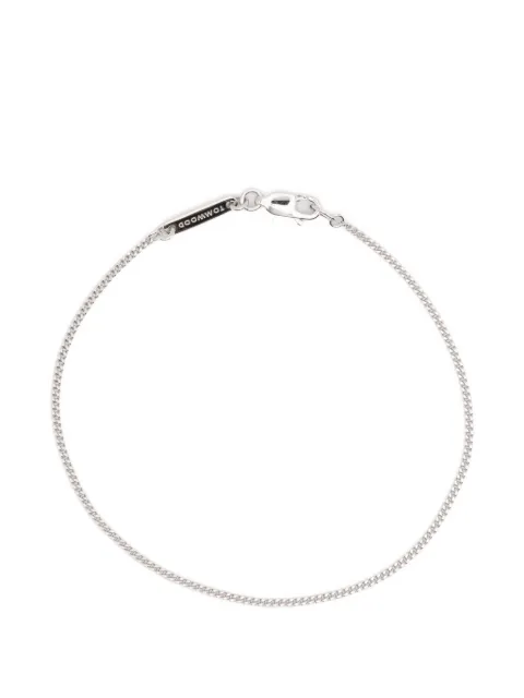 Tom Wood Jil curb-chain bracelets Silver 101601