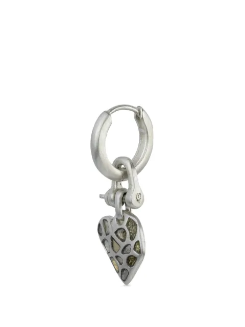 Parts of Four Jazz's heart earring Silver Z23358MADIA