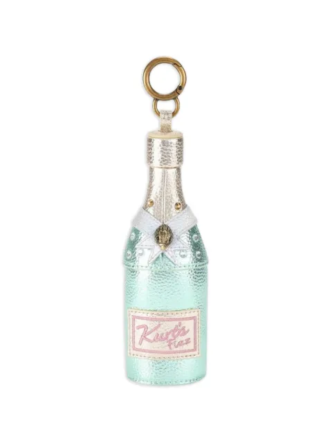 Kurt Geiger London champagne bottle keyrings Blue 5379673979