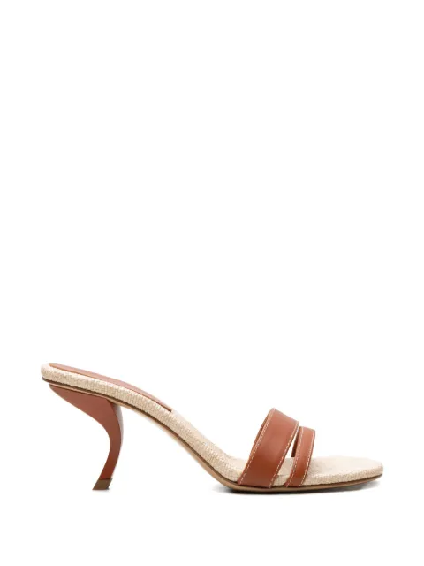 GIABORGHINI double-strap sandals Brown MARIFRAF8591