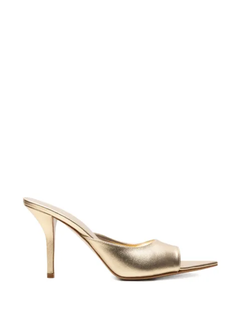 GIABORGHINI pointed-toe sandals Gold PE04LLNA2255