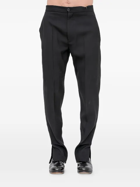 Setchu Origami tailored trousers Black P001ORIGAMIPANTSMAKISUWOOL