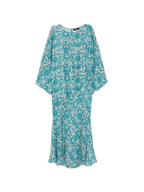 Gianluca Capannolo Robbie silk midi dress Blue 26EA19370010512