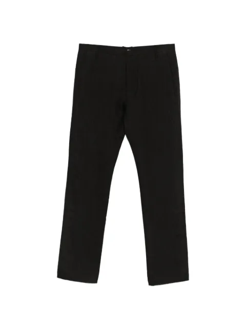 Label Under Construction Axis textured trousers Black 47FPN320FC3