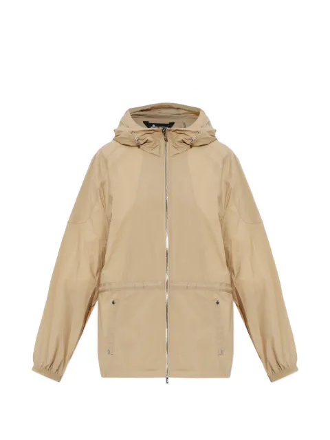 Moose Knuckles hooded zip-fastening coat Neutrals M16LJ104