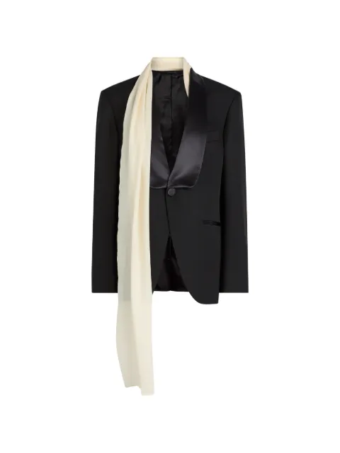 ARMARIUM Rania single-breasted blazer Black ARMTMB015W001