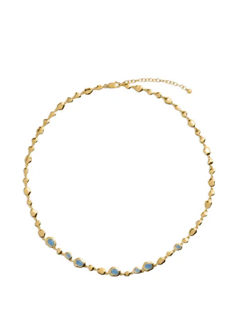 Monica Vinader Odyssey aquamarine necklace Gold GPNKZIATCAM