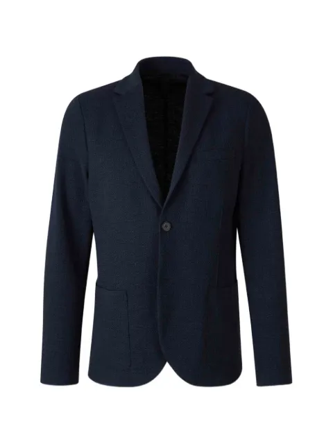 Harris Wharf London 2b. notched-lapel blazer Blue CL8P22PPM