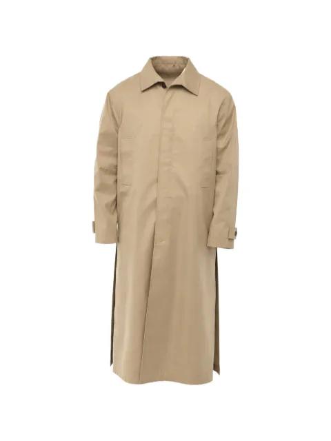 1989 STUDIO single-breasted coat Neutrals S03MBG004FAB001