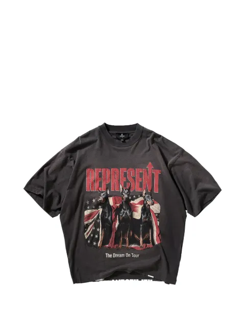 Represent printed T-shirt Grey MLM100593SFG