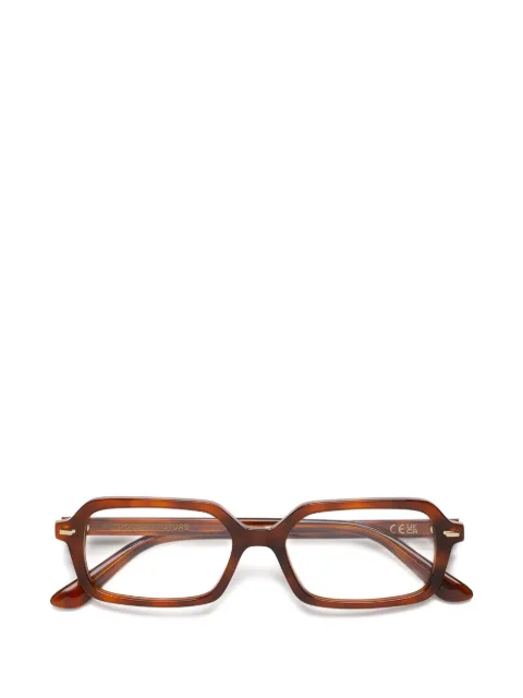 Retrosuperfuture rectangle-frame glasses Brown NUMERO151