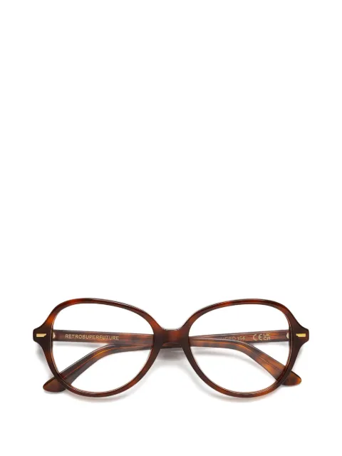 Retrosuperfuture oval-frame glasses Brown NUMERO154
