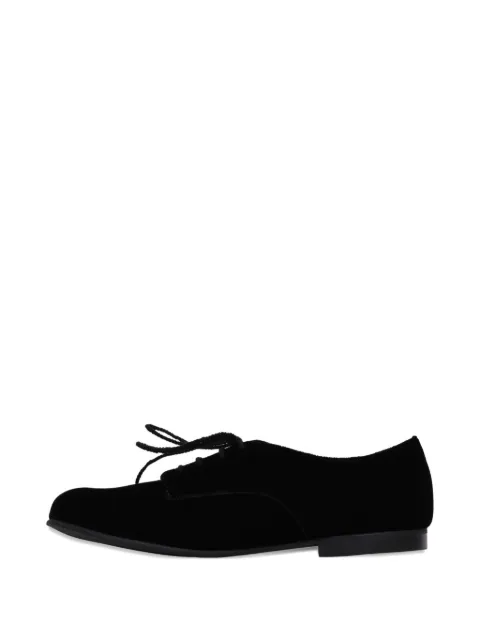 Daniela Gregis lace-up loafers Black SCA1225VELNEROBLACK