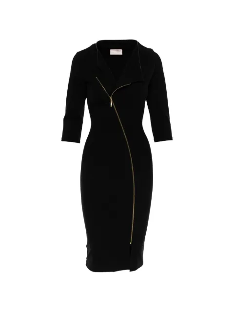 ROSERRY zip-fastening midi dress Black MADISON