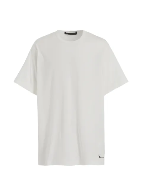 Y's logo-print T-shirt White MKT41076