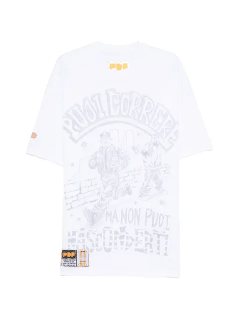 PDF graphic print T-shirt White DFM54029TF112PIGTE