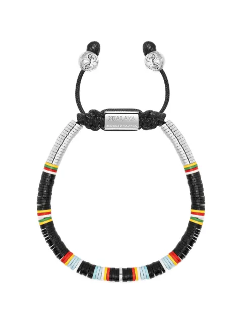 Nialaya Jewelry beaded bracelet Silver MCRS030