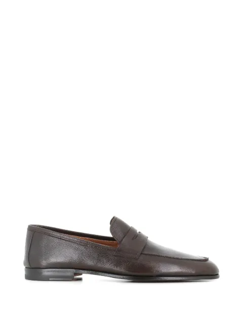 Antonio Maurizi penny-strap leather loafers Brown 16453