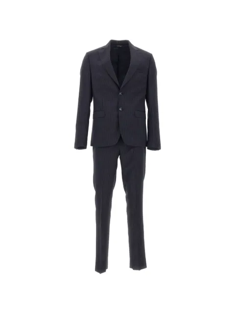Ungaro pinstripe-pattern suit Blue U5001A562350