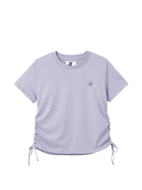 izzue drawstring T-shirt Purple FFXTEM01312X