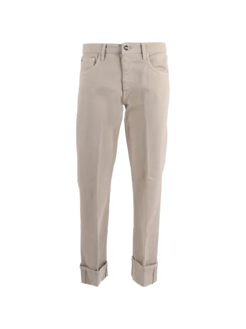 DONDUP KIDS Coco turn-up jeans Neutrals DP801BSE037DKPT