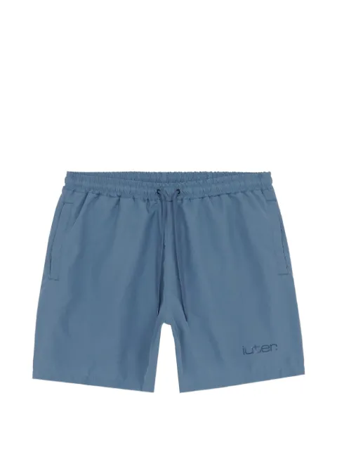 IUTER Grid swim shorts Blue 24SITK28