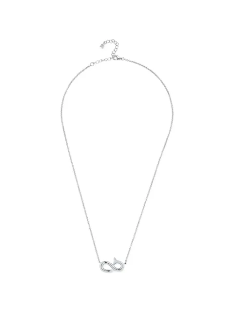 Mateo Bent Nail necklace Silver BENTNAILNECKLACE