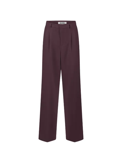 ROSSI pleated trousers Purple 70049545